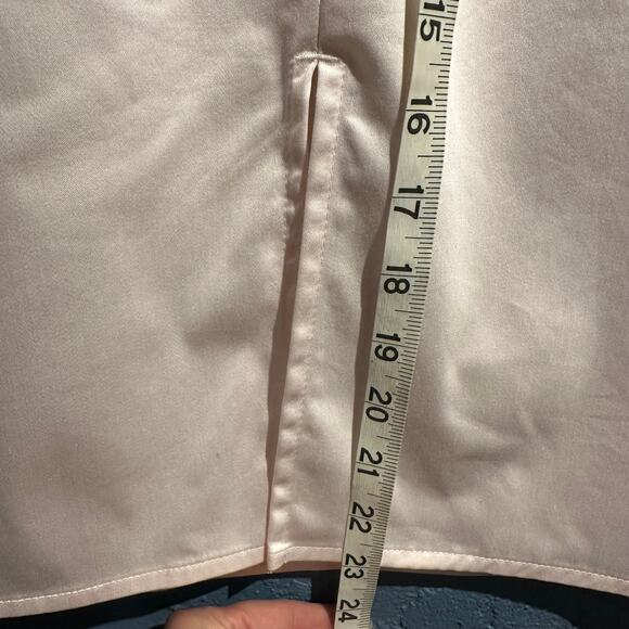 Banana Republic Size 2 Pencil Skirt Timeless Classic Blush Pink Girly Pretty - Picture 8 of 8